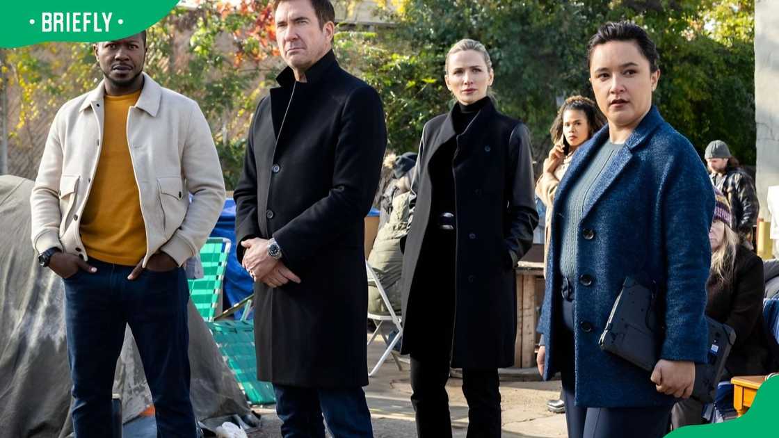 Edwin Hodge as Ray Cannon, Dylan McDermott as Remy Scott, Shantel VanSanten as Nina Chase, Roxy Sternberg as Sheryll Barnes and Keisha Castle-Hughes as Hana Gibson Edwin Hodge as Ray Cannon, Dylan McDermott as Remy Scott, Shantel VanSanten as Nina Chase, Roxy Sternberg as Sheryll Barnes and Keisha Castle-Hughes as Hana Gibson