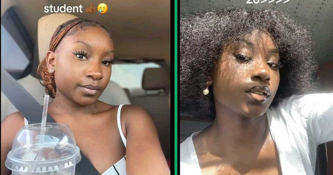 A woman showcased her daily woes in a TikTok video