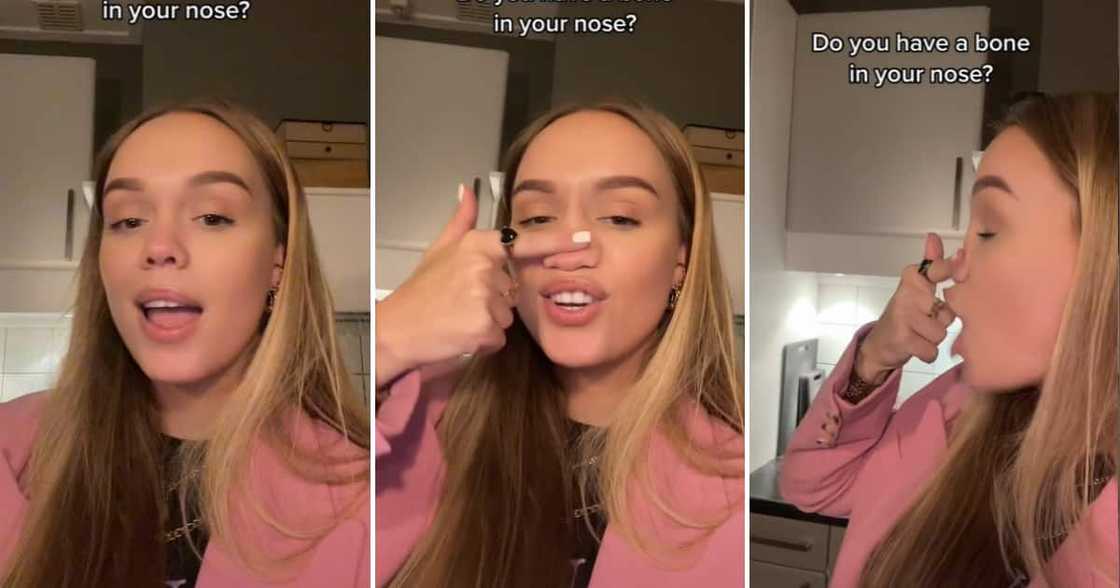 One woman who was born without a bone in her nose has many people curious One woman who was born without a bone in her nose has many people curious