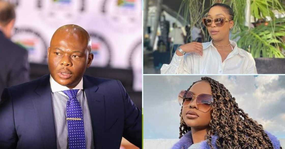 Edwin Sodi, denies involvement, Mihlali Ndamase, Minnie Dlamini, Mzansi