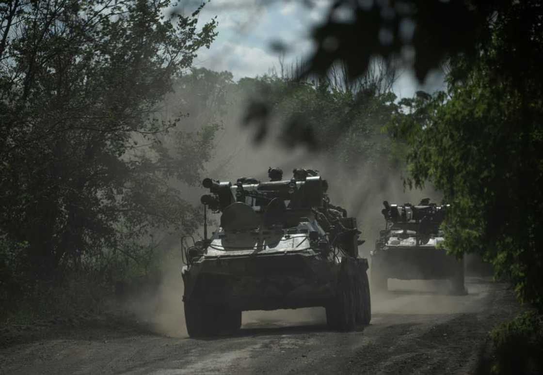Ukrainian servicemen are fighting on the Russian frontline in eastern Donetsk Ukrainian servicemen are fighting on the Russian frontline in eastern Donetsk