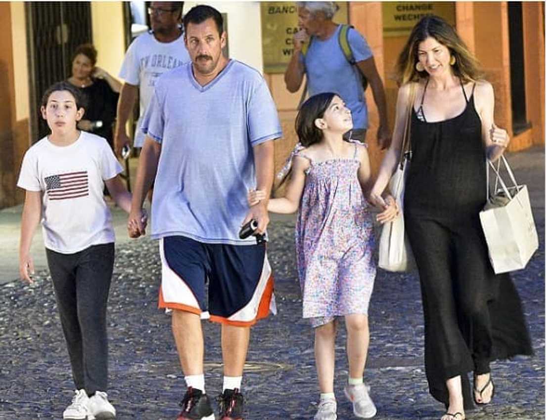 Adam and Jackie Sandler family Adam and Jackie Sandler family