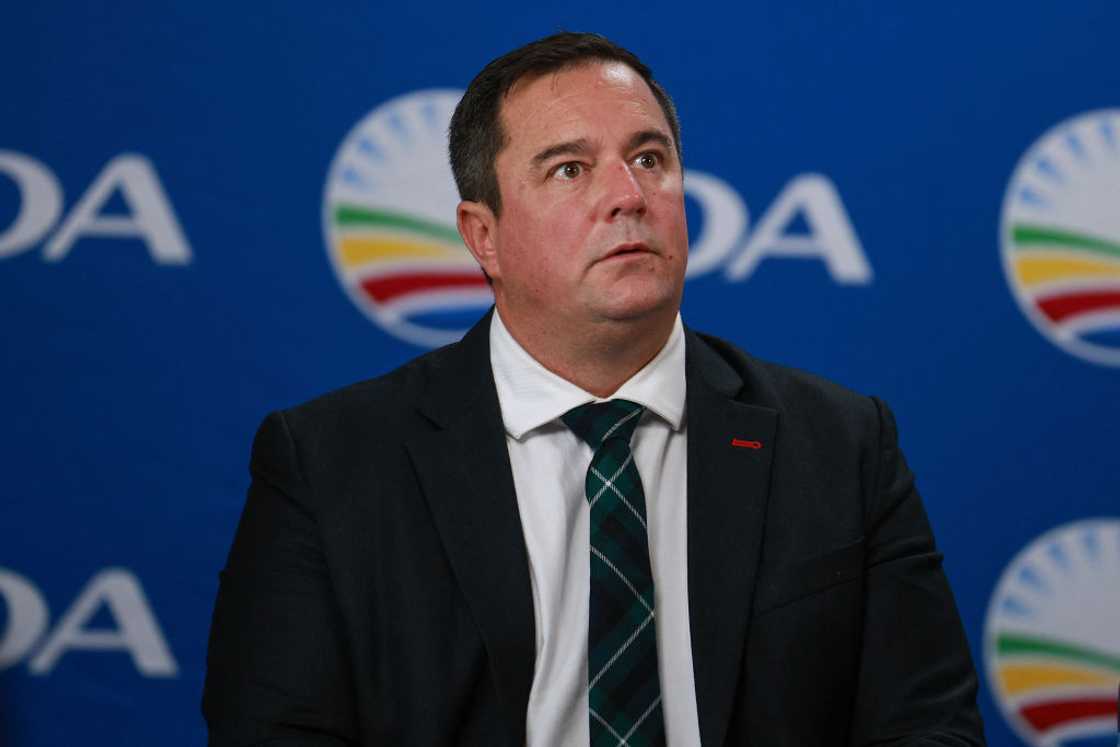John Steenhuisen's Democratic Alliance condemned the Kill the Boer John Steenhuisen's Democratic Alliance condemned the Kill the Boer