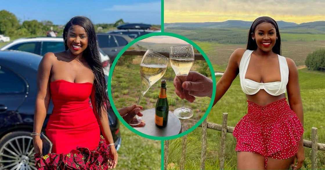 Lerato Nxumalo showed off her boyfriend Lerato Nxumalo showed off her boyfriend