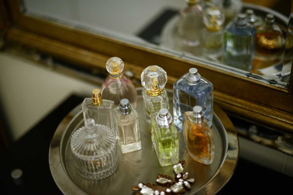 Bottles of perfurme