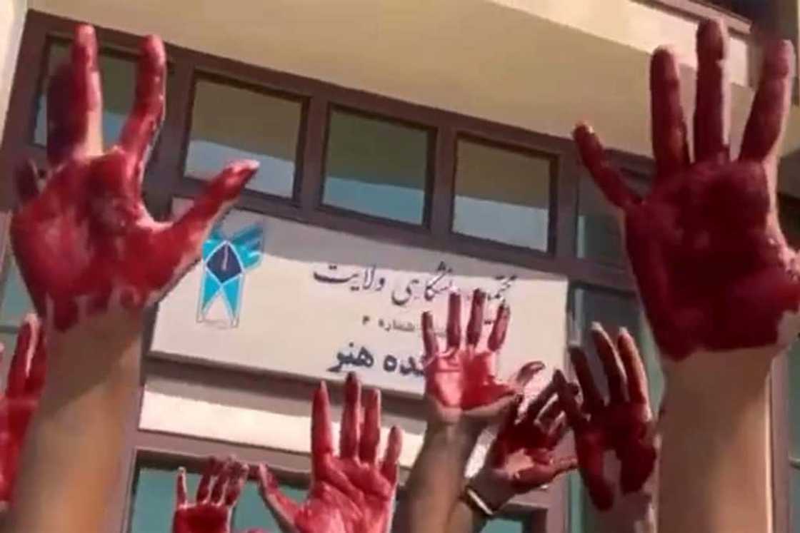 Anger over her death sparked protests which have channelled anger among some Iranian women over the compulsory headscarf but have also seen repeated slogans against the Islamic system Anger over her death sparked protests which have channelled anger among some Iranian women over the compulsory headscarf but have also seen repeated slogans against the Islamic system