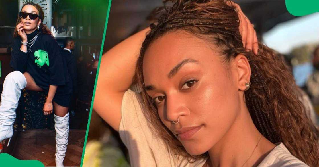 Pearl Thusi impressed netizens with her DJing skills. Pearl Thusi impressed netizens with her DJing skills.