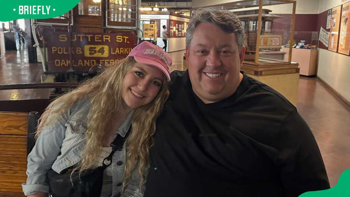 Casey's husband and their daughter