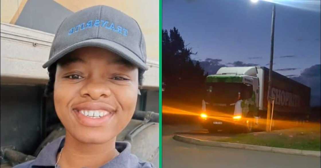 woman shows off truck she drives woman shows off truck she drives