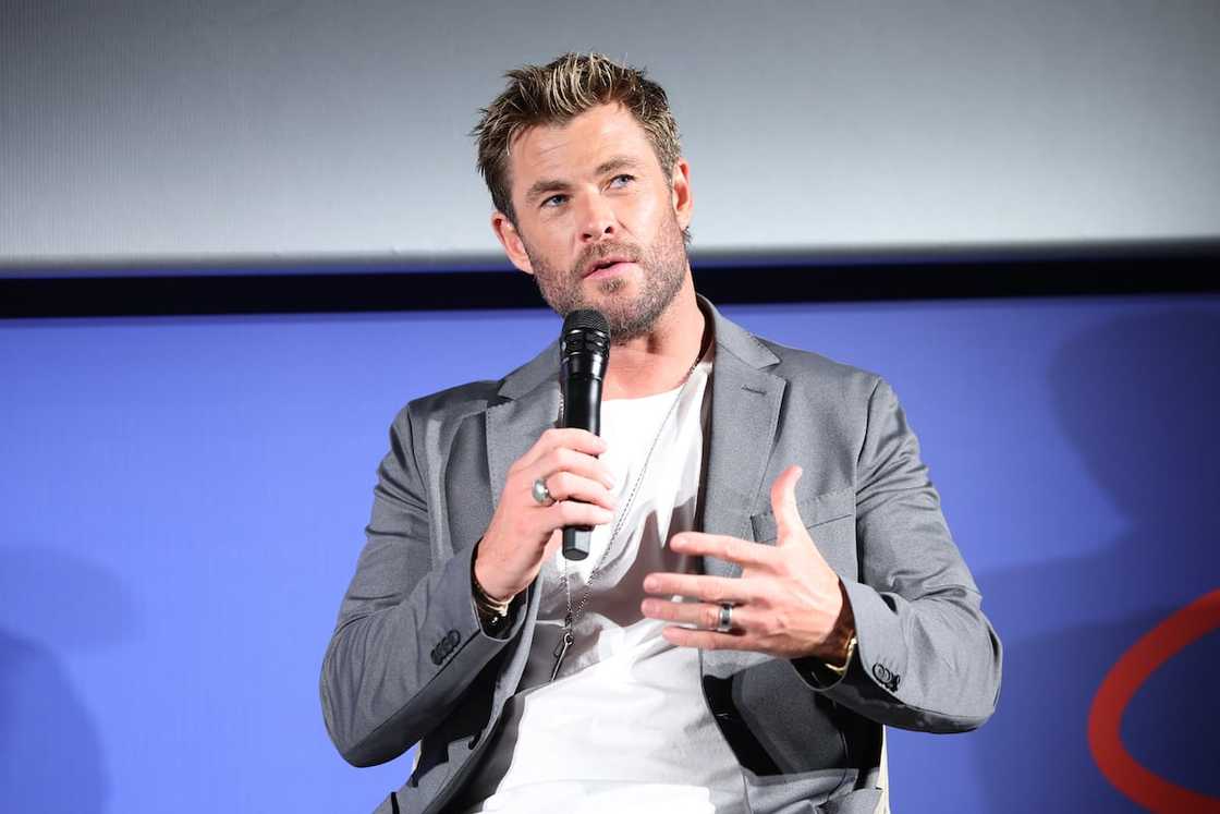 Chris Hemsworth attends Baz Luhrmann in Conversation Chris Hemsworth attends Baz Luhrmann in Conversation