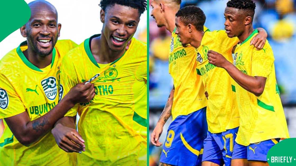 Mamelodi Sundowns booked a place in the last 16 of the Nedbank Cup after defeating Sibanye Golden Stars.