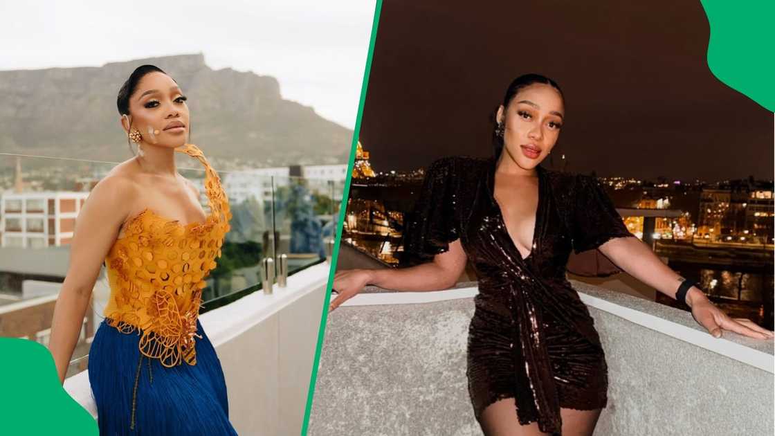 Thando Thabethe debuts new hairstyle Thando Thabethe debuts new hairstyle