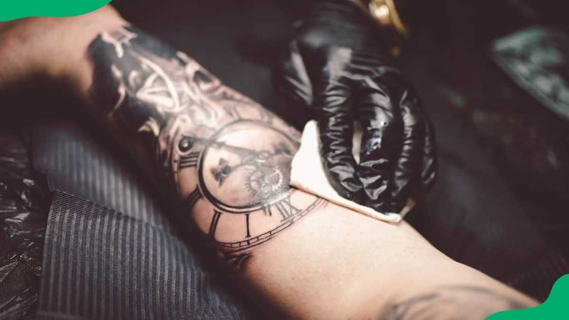 Forearm tattoos for black men Forearm tattoos for black men