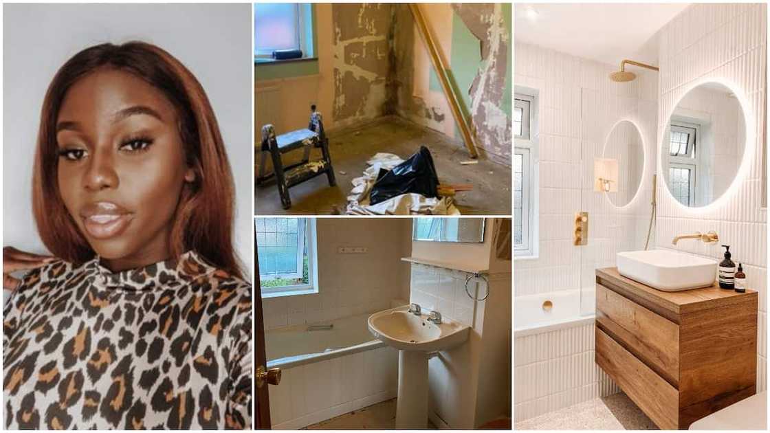 Pretty lady buys a house, renovates it to suit her taste, shares cool interior photos Pretty lady buys a house, renovates it to suit her taste, shares cool interior photos