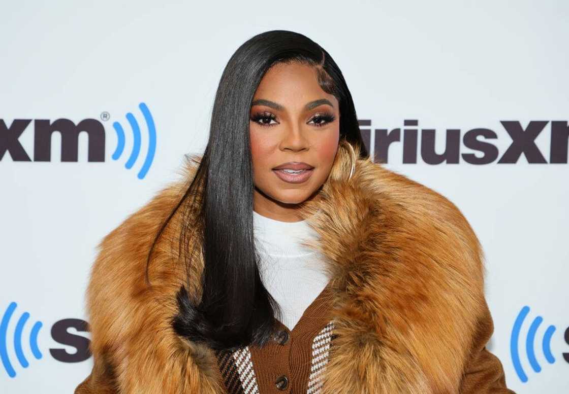 Ashanti at SiriusXM at SiriusXM Studios in New York City. Ashanti at SiriusXM at SiriusXM Studios in New York City.