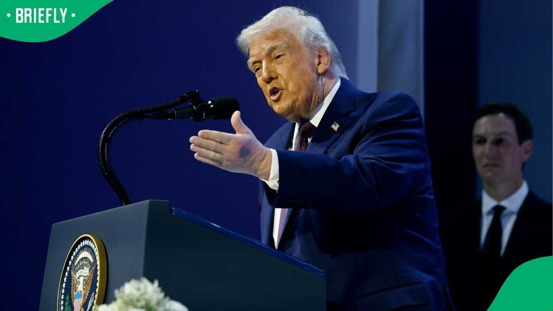 Donald Trump maintains that terrible things are happening in South Africa Donald Trump maintains that terrible things are happening in South Africa