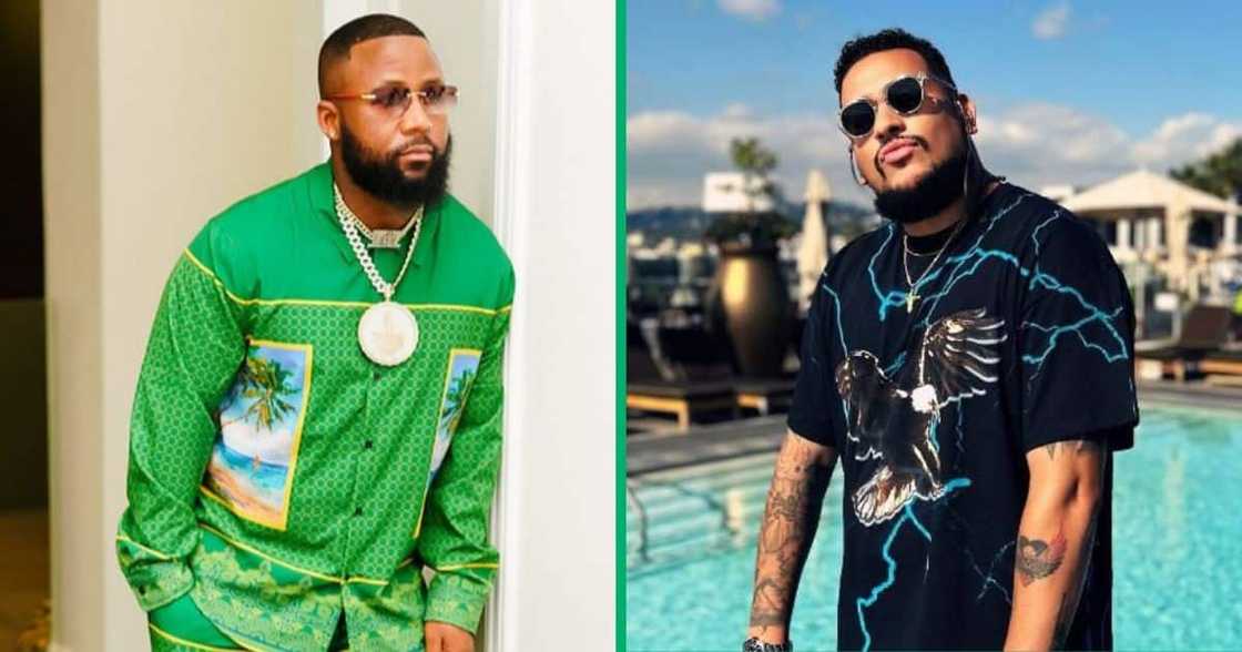 Cassper Nyovest and AKA have unreleased music. Cassper Nyovest and AKA have unreleased music.