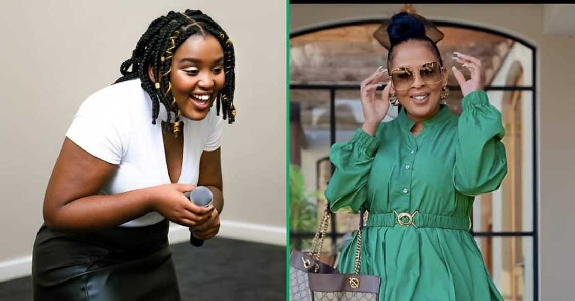 Nonku Williams surprises her daughter Nonku Williams surprises her daughter