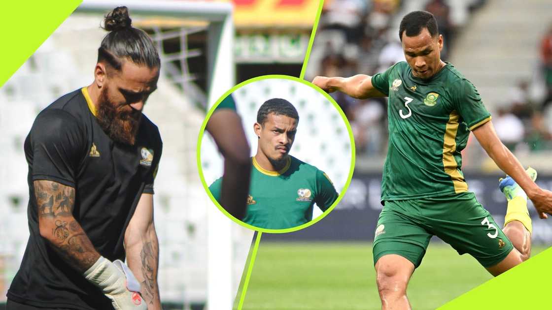 Sage Stephens, Devin Titus and Fawaaz Basadien all played for Bafana Bafana against South Sudan. Sage Stephens, Devin Titus and Fawaaz Basadien all played for Bafana Bafana against South Sudan.