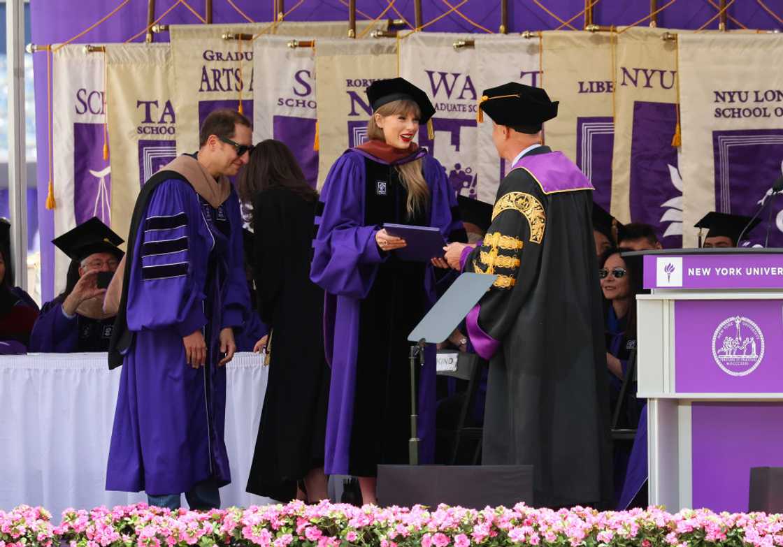 Taylor Swift awarded an honorary Doctorate of Fine Arts degree