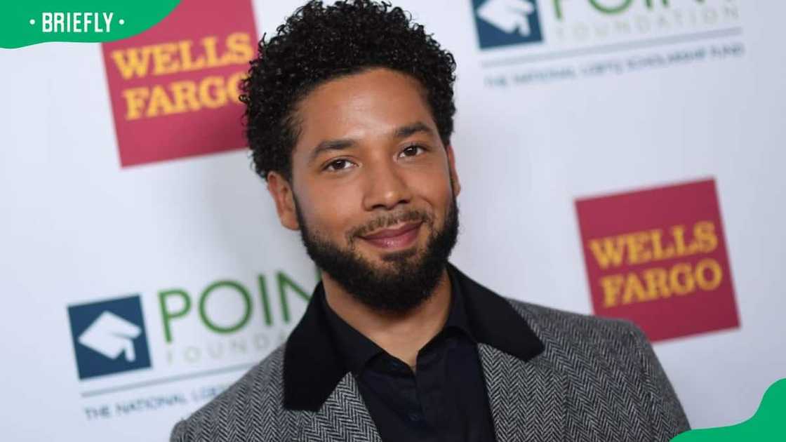 Jussie Smollett during the Point Honors New York Gala at The Plaza Hotel in 2018 Jussie Smollett during the Point Honors New York Gala at The Plaza Hotel in 2018