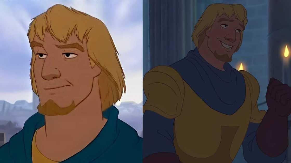 Captain Phoebus from Disney's adaptation of The Hunchback of Notre Dame