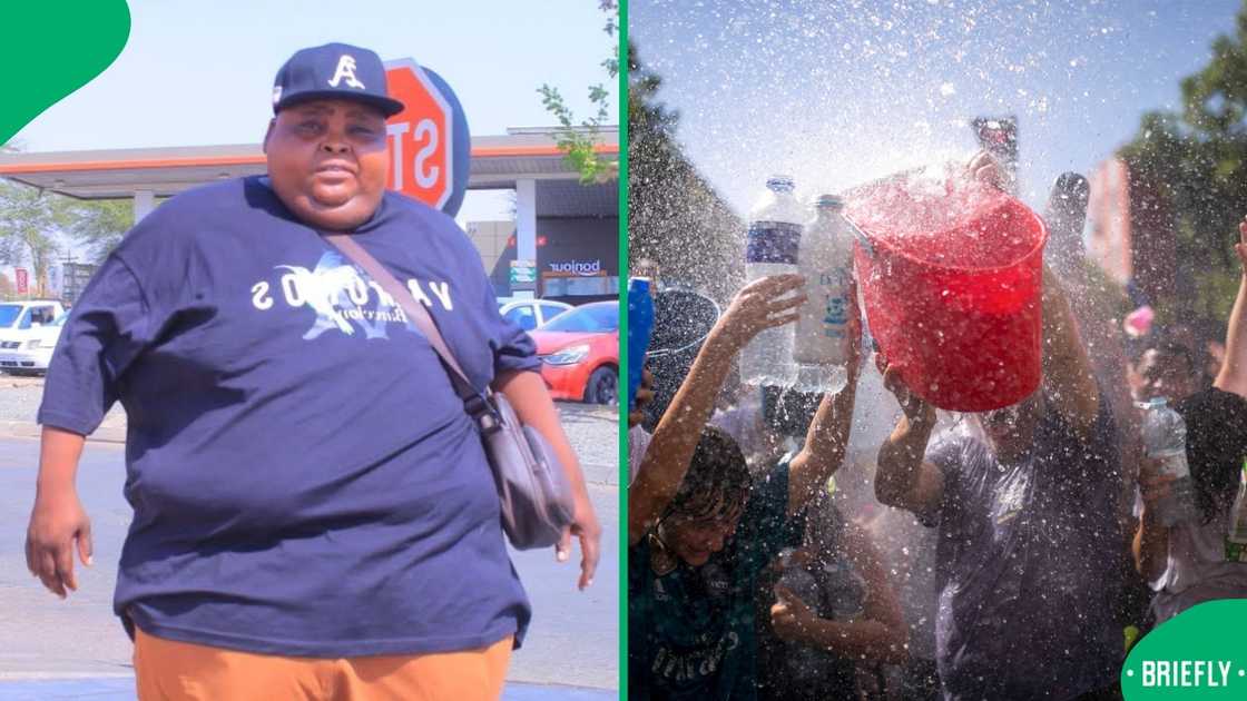 Mzansi expressed mixed reactions to Tsekeleke's viral Spring Day video Mzansi expressed mixed reactions to Tsekeleke's viral Spring Day video