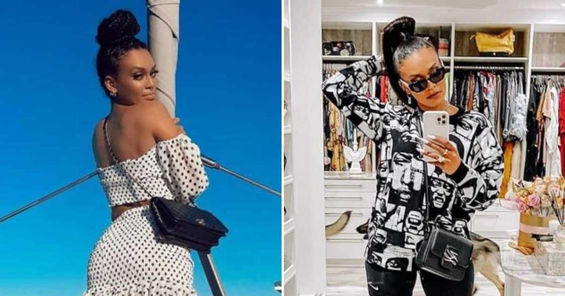 Pearl Thusi, Lagos, video, boy sings for her Pearl Thusi, Lagos, video, boy sings for her