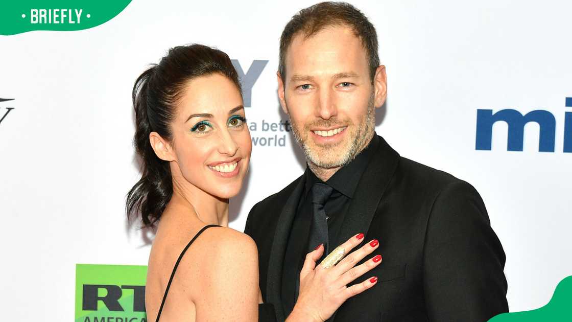 Catherine Reitman and Philip Sternberg in NYC Catherine Reitman and Philip Sternberg in NYC