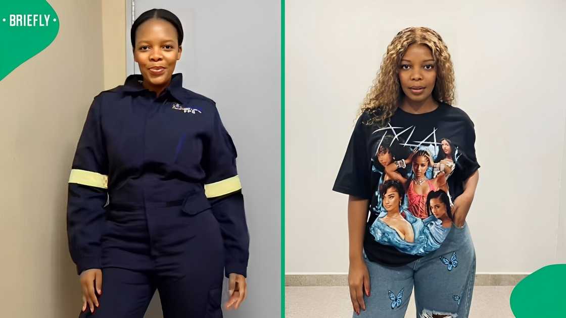 A woman showed the stressful part of working in the mortuary. A woman showed the stressful part of working in the mortuary.