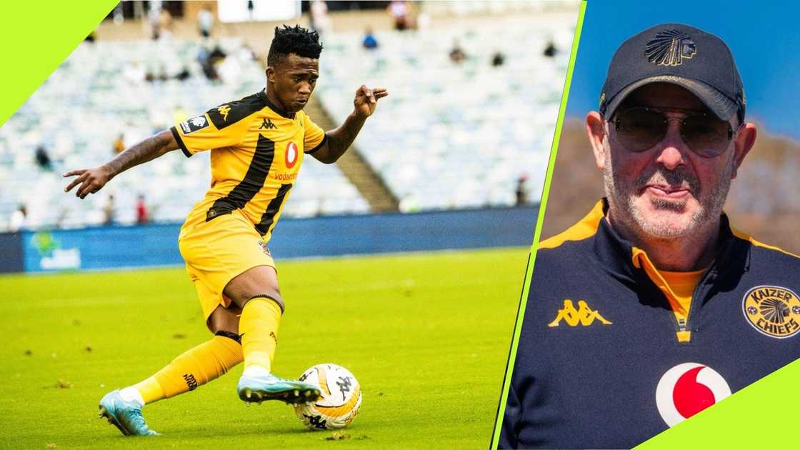 Mduduzi Shabalala scored the winner for Nasreddine Nabi's Kaizer Chiefs side. Mduduzi Shabalala scored the winner for Nasreddine Nabi's Kaizer Chiefs side.