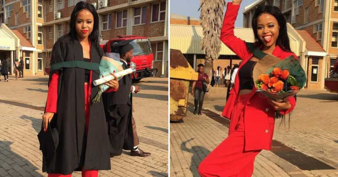 A lovely lady is proud of becoming a qualified mathematician A lovely lady is proud of becoming a qualified mathematician