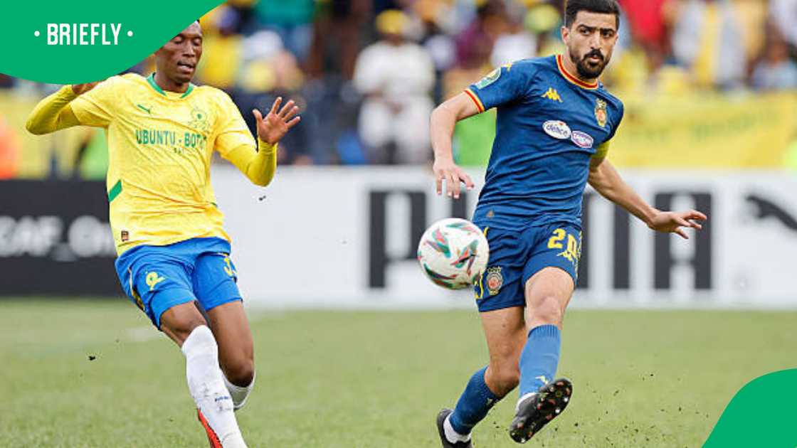 Maseko challenges Ben Hamida in a tense CAF Champions League clash Maseko challenges Ben Hamida in a tense CAF Champions League clash
