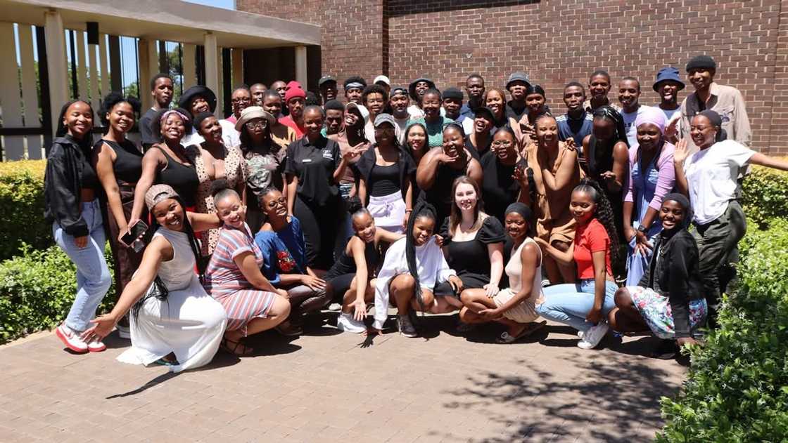Free State University choir group during a historic debut in 2023 Free State University choir group during a historic debut in 2023