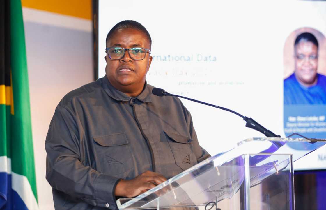 The Deputy Minister of Women Steve Letsike's bid to summon MacG to Parliament was unsuccessful The Deputy Minister of Women Steve Letsike's bid to summon MacG to Parliament was unsuccessful