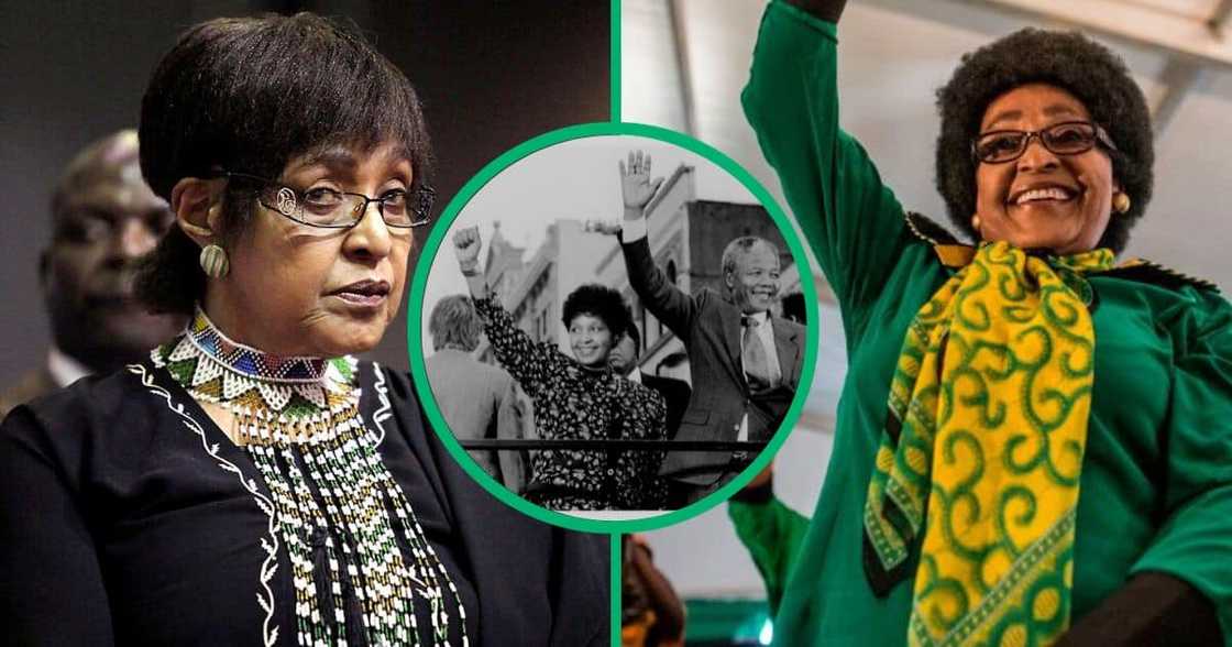Nelson Mandela's ex-wife Winnie Madikizela-Mandela was apartheid activist and politcian Nelson Mandela's ex-wife Winnie Madikizela-Mandela was apartheid activist and politcian
