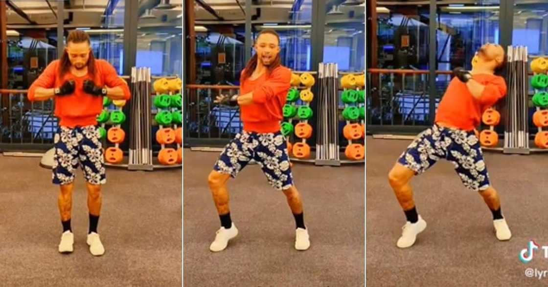 Man does Roboto dance Man does Roboto dance