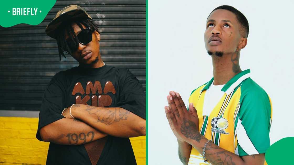 Emtee spends night behind bars after violating protection order