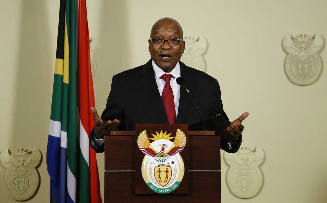 Jaco Zuma was the country's president for nine years