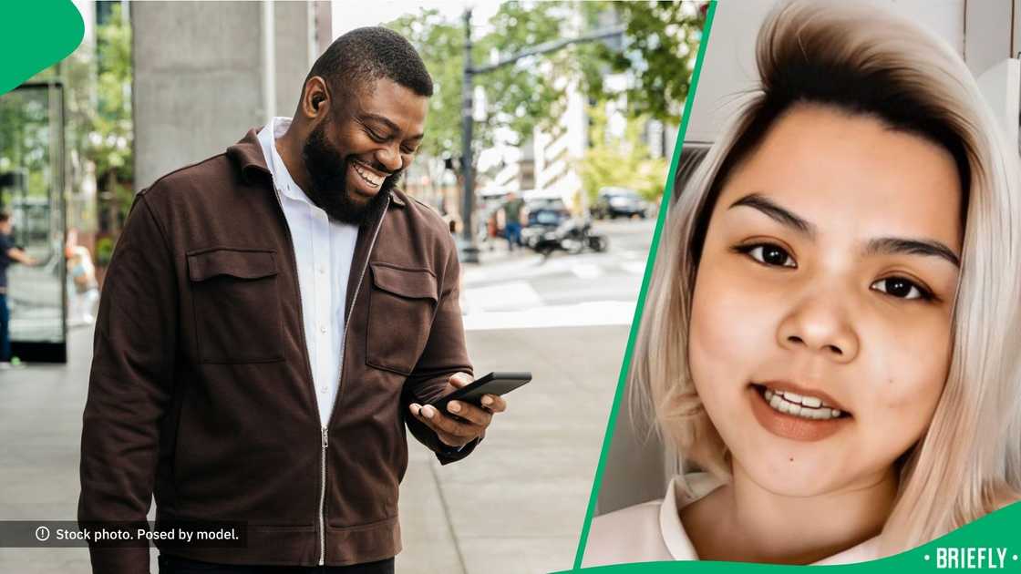 A Chinese woman explained the 'meaning' of 'fong kong.' A Chinese woman explained the 'meaning' of 'fong kong.'