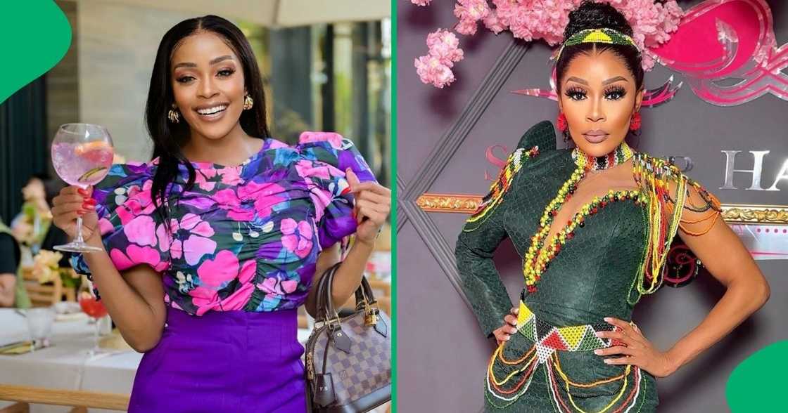 Thembi Seete stuns in new pwics