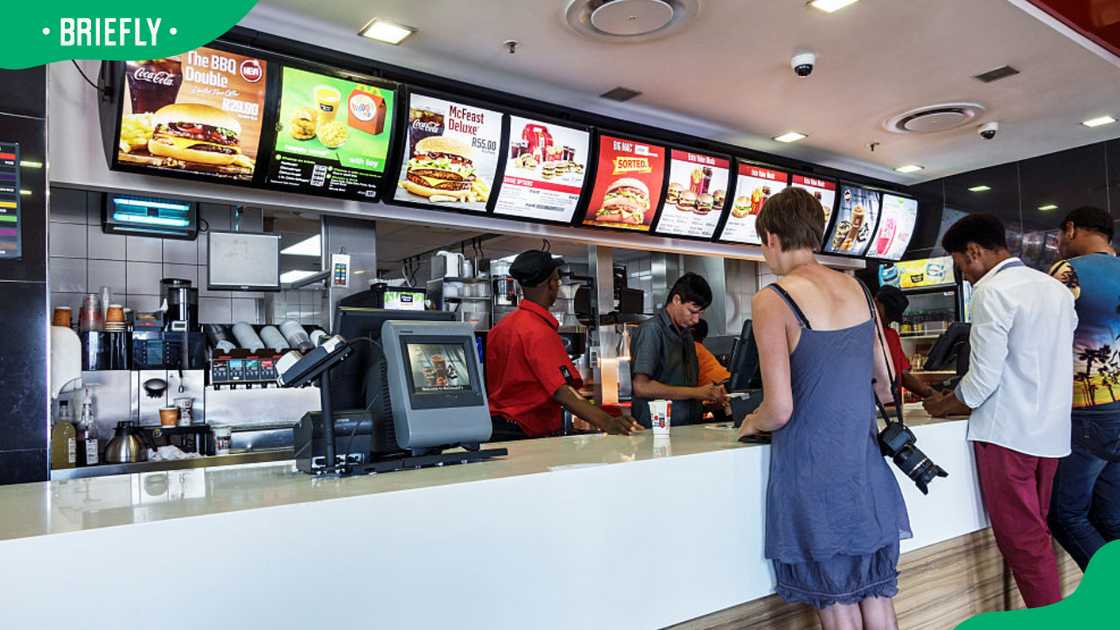 Who owns the McDonald's franchise in South Africa?