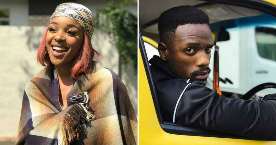 Hlomu and Mqhele were characters on 'The Wife' Hlomu and Mqhele were characters on 'The Wife'