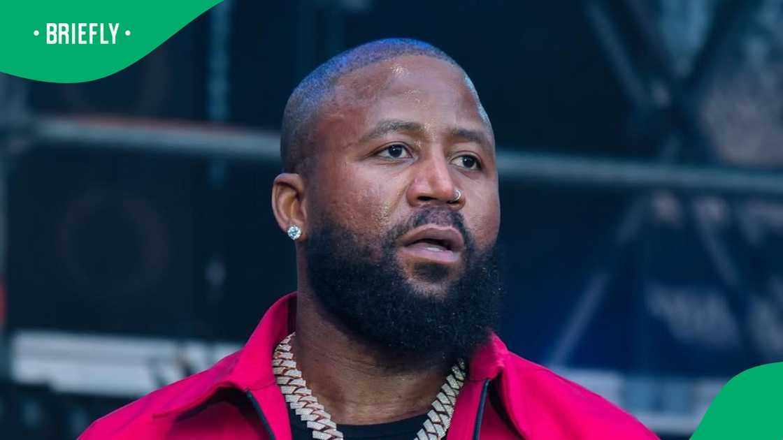 Cassper Nyovest drinks tea at groove Cassper Nyovest drinks tea at groove