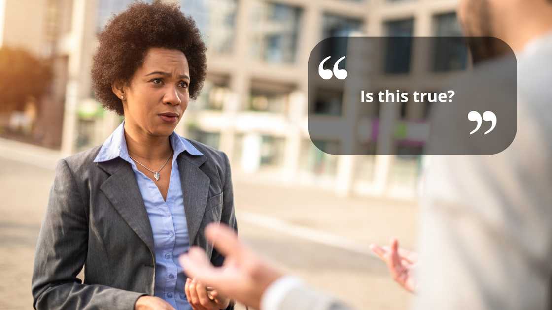 A worried woman talking to her boss A worried woman talking to her boss