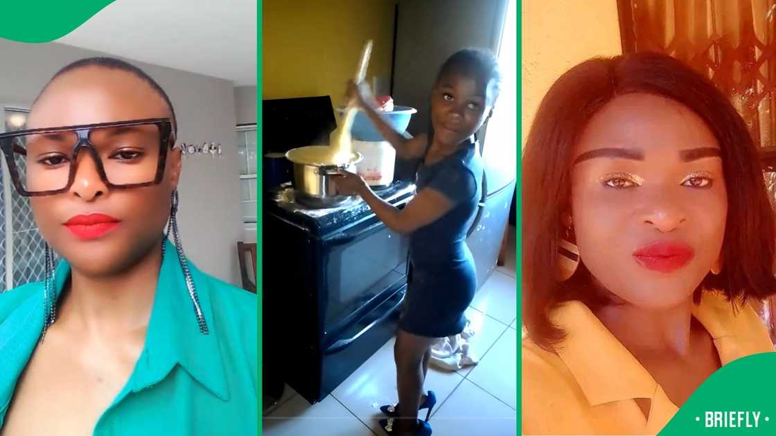 TikTok users showered a little girl with compliments after seeing how well she does in the kitchen