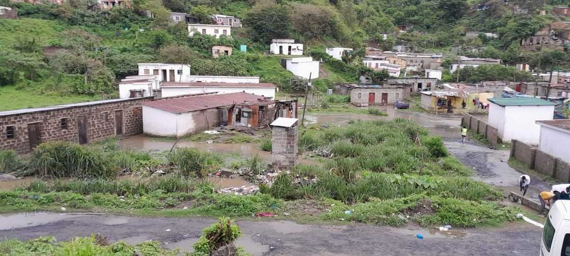 The OR Tambo District Municipality in the Eastern Cape experienced heavy rains The OR Tambo District Municipality in the Eastern Cape experienced heavy rains
