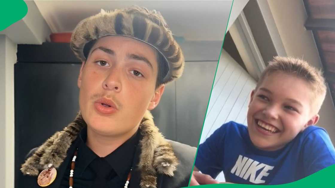 TikTok video shows KZN white security guard showing kid he taught isiZulu TikTok video shows KZN white security guard showing kid he taught isiZulu