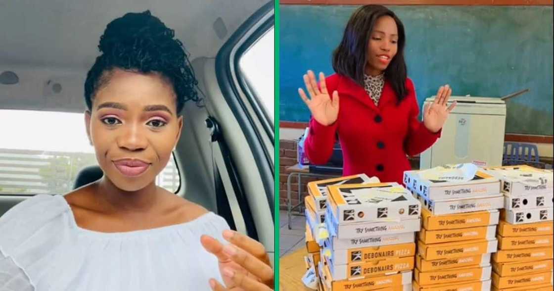 Teacher buys learners pizza for lunch Teacher buys learners pizza for lunch