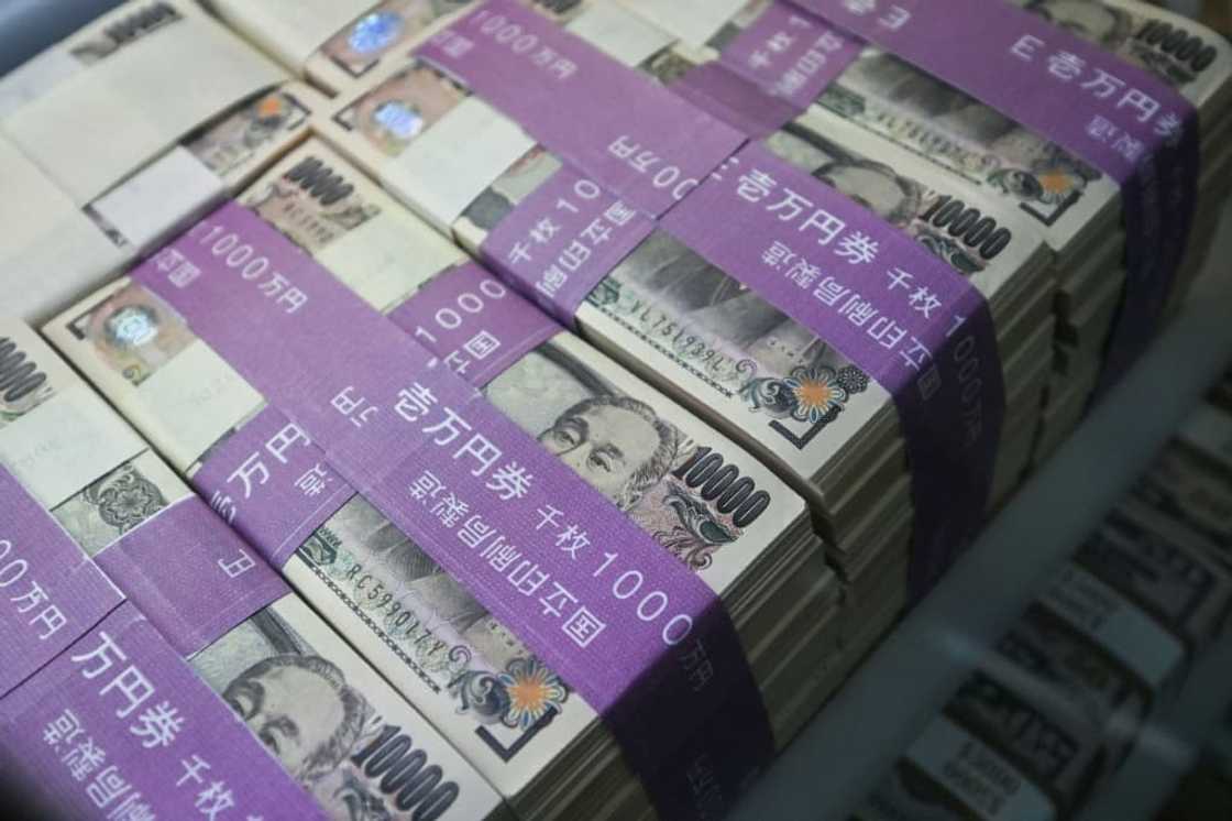 The yen sank to a new 34-year low past 160 per dollar on Monday after a forecast-beating US inflation reading dented expectations for US interest rate cuts this year The yen sank to a new 34-year low past 160 per dollar on Monday after a forecast-beating US inflation reading dented expectations for US interest rate cuts this year